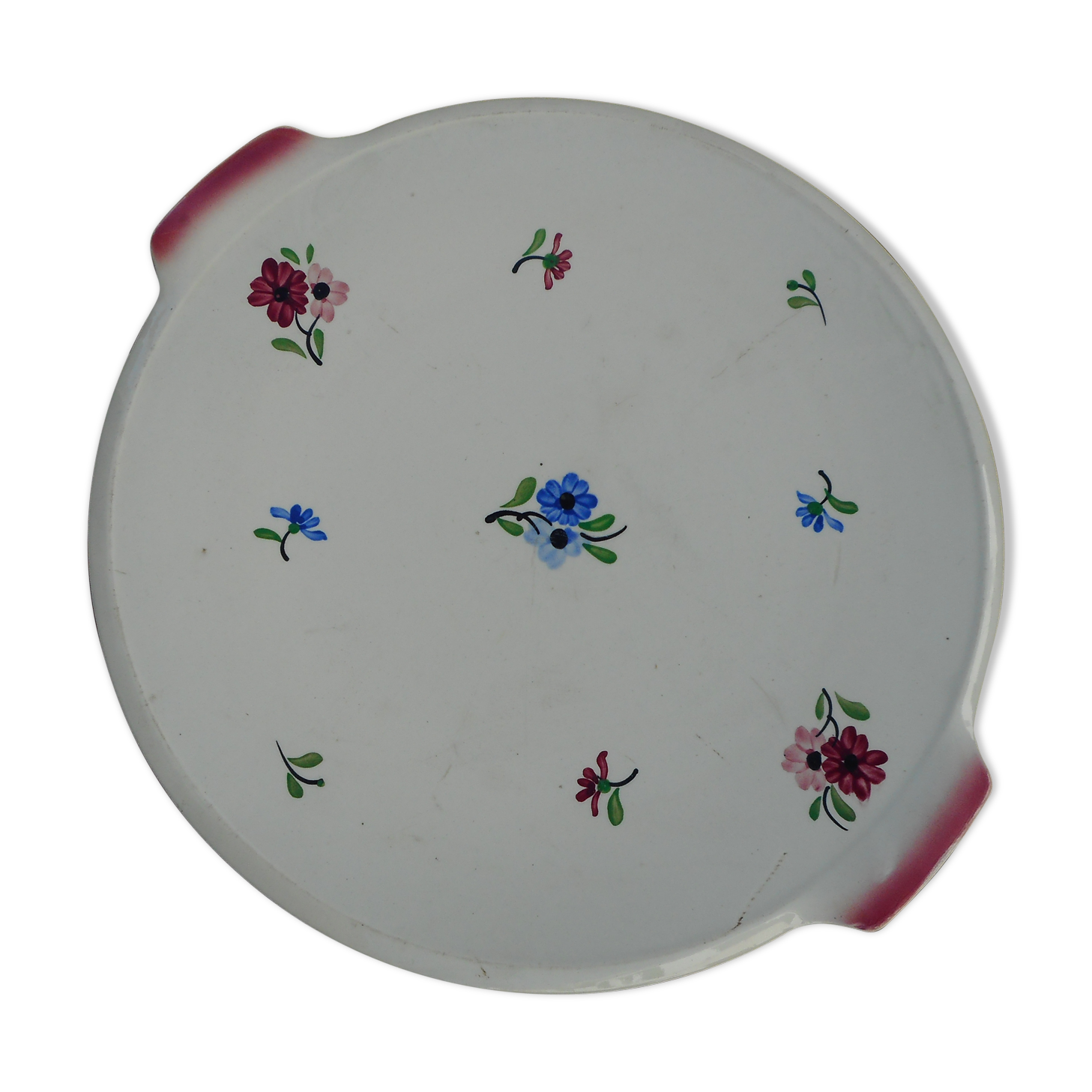 Cake earthenware dish