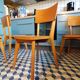 4 chaises de bistrot Monobloc Luterma