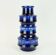 scheurich ceramic FLOORVASE drip glaze different shades of blue 60s/70s