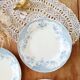 Set of 3 dessert plates in Nimy ironstone.