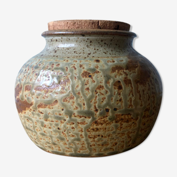 John Glick's Covered Jar - Plum Tree Pottery