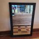 Old carved wood mirror