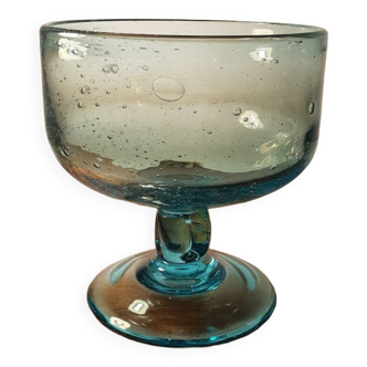 Grosse coupe en verre 1970