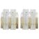 Pair of Murano glass wall sconces by Kalmar, Model Lipizza, Austria, 1960s.