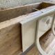 Vintage wall coat rack, Ten hooks, 70s