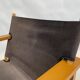 Vintage Safari Chair 1980s Hyllinge Møbler Denmark