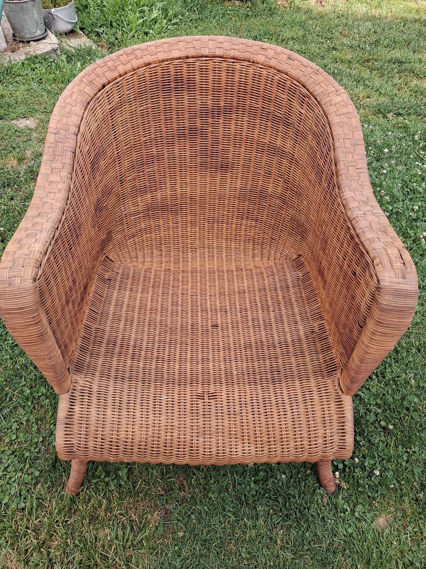Fauteuil rotin