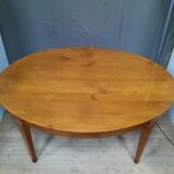 Oval table with 6 legs directoire style