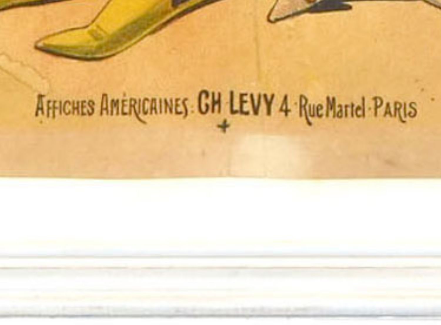 Original poster American Ch Levy 4 rue Martel Paris Mr and Mrs Blochouse