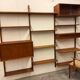 Meuble mural scandinave vintage en teck par Poul Cadovius pour Royal System