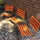 Vintage camping chairs