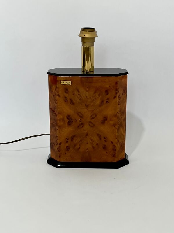 Pied de lampe vintage d'Eric Maville France année 1970