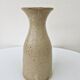 Vase Col Evasé En Grès Pyrité Moucheté H 23.5cm Artisanat Fait Main