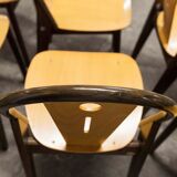 6 Baumann "transit" chairs 1990s