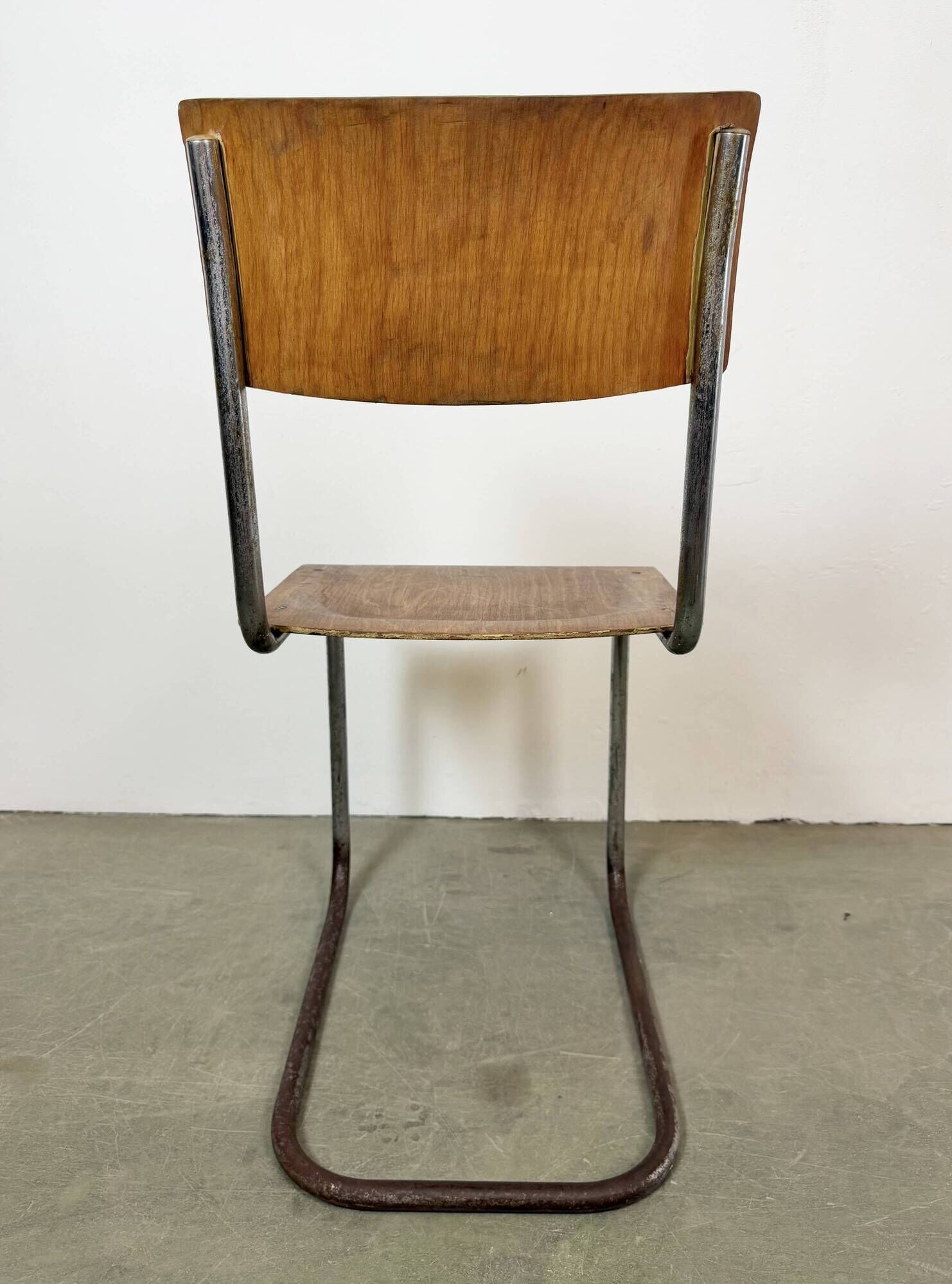 Chaise d'atelier vintage, années 1960
