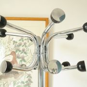 Porte manteau vintage chrome bakélite 50/60