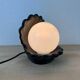 Lampe coquillage céramique vintage