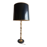 Vintage brass and marble lamp