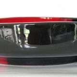 Cendrier en céramique Italy vintage rouge orange noir 1970 Bitossi pour Raymor