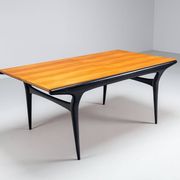 Alfred Hendrickx T4 dining table beech Belform Belgium 1958