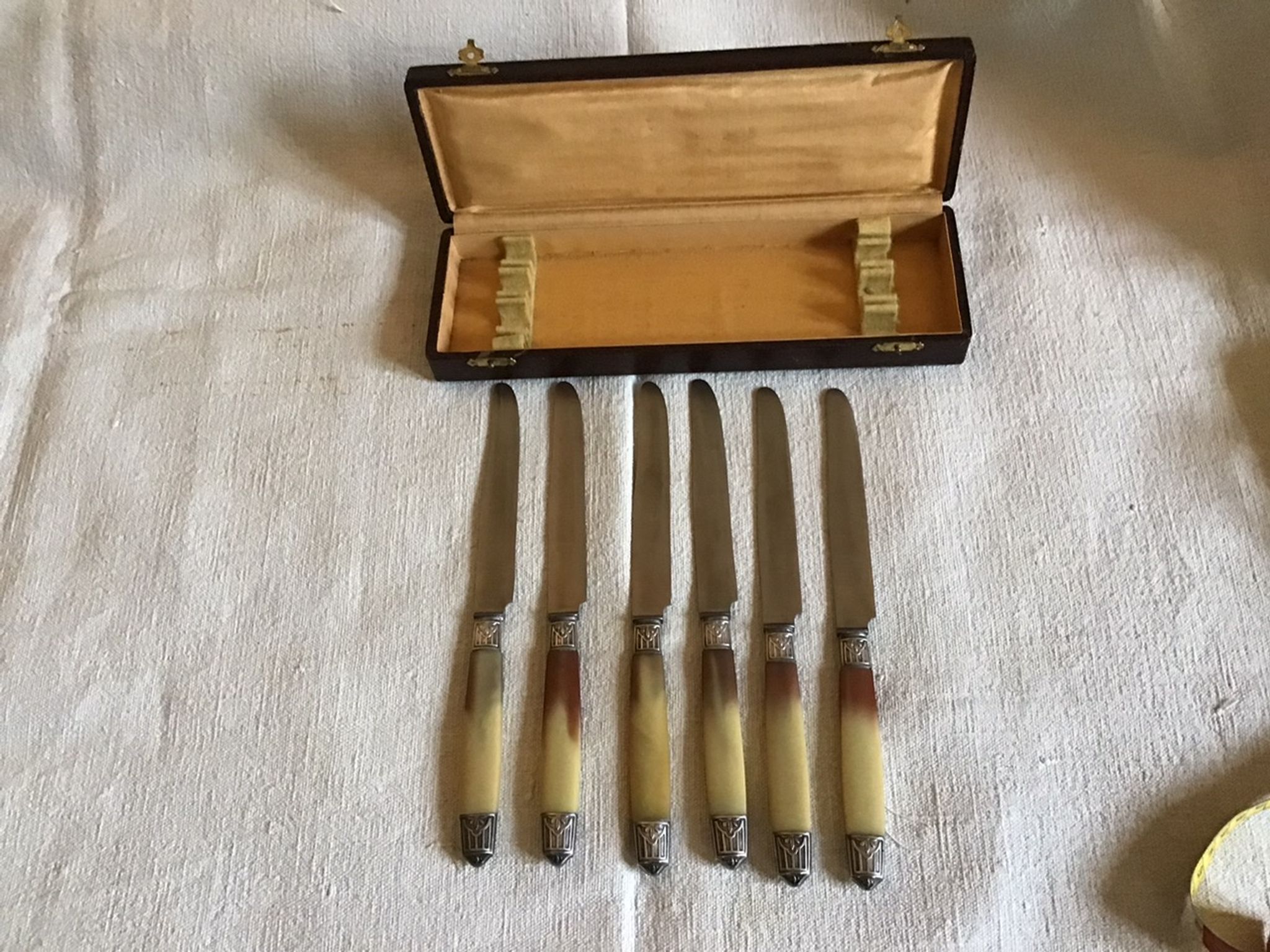 Set of 6 knives 40s