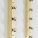 Brass Mirror Wall Lamps, Set of 2