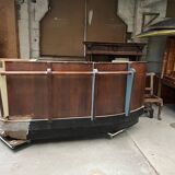 1950s oak and Formica bar