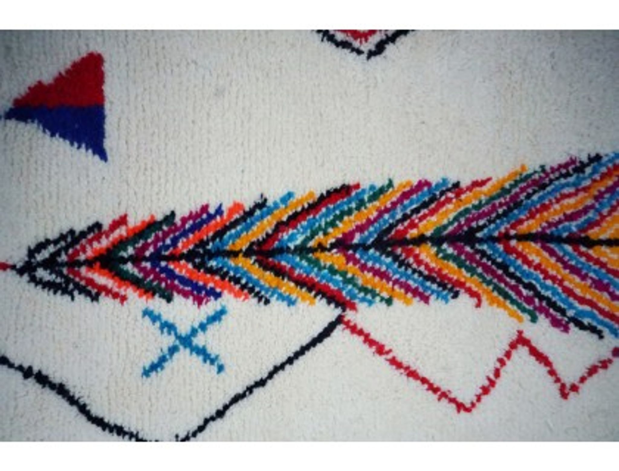 Colorful Berber carpet 290 x 180cm