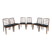 Chaises de salle à manger en teck de style mid-century moderne de McIntosh, Royaume-Uni, années 1960, ensemble de 6.
