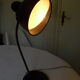 Black vintage lamp metal