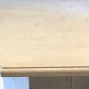 Travertine coffee table