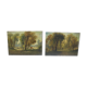 Two ancient paintings "hunting scenes"