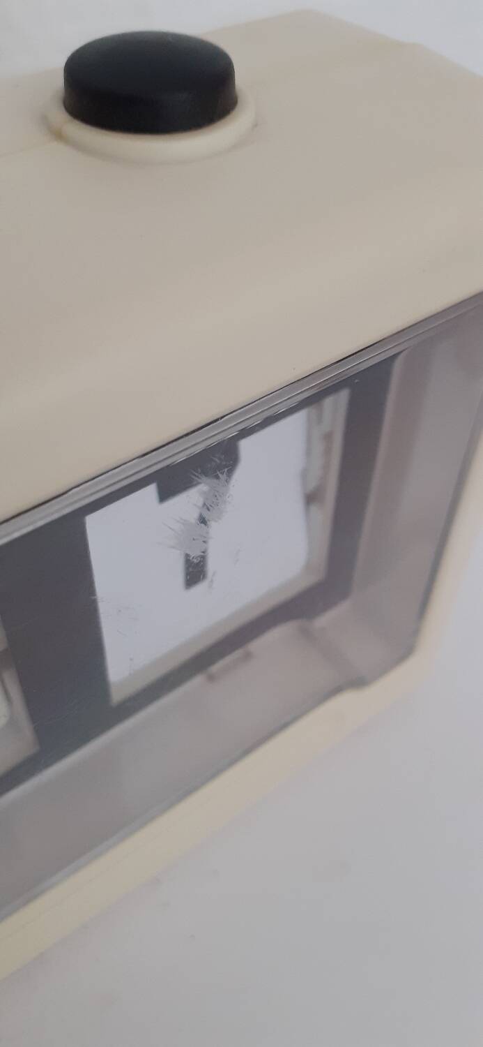 Alarm clock and perpetual calendar 70's