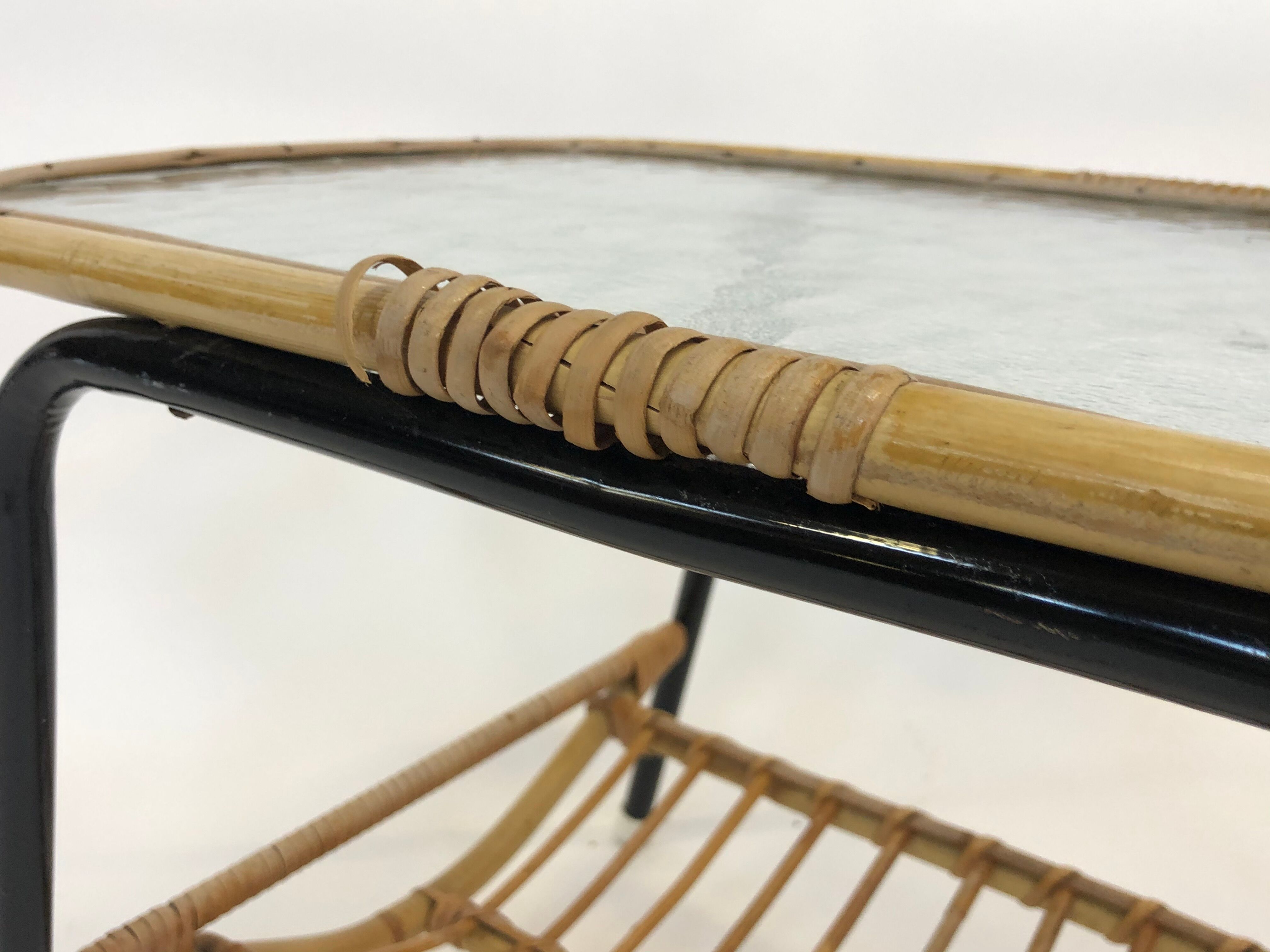 Table d'appoint de Rohe Noordwolde, 1960, Pays-Bas Dirk van Sliedregt