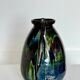 Vase artisanal en terre mêlée