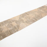 3x13 Vintage Turkish Runner Rug, 92x410Cm