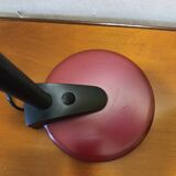 Burgundy and black industrial style desk lamp 1996