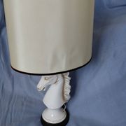 Horse lamp 1970 in ceramic