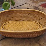 70s Asian wicker basket