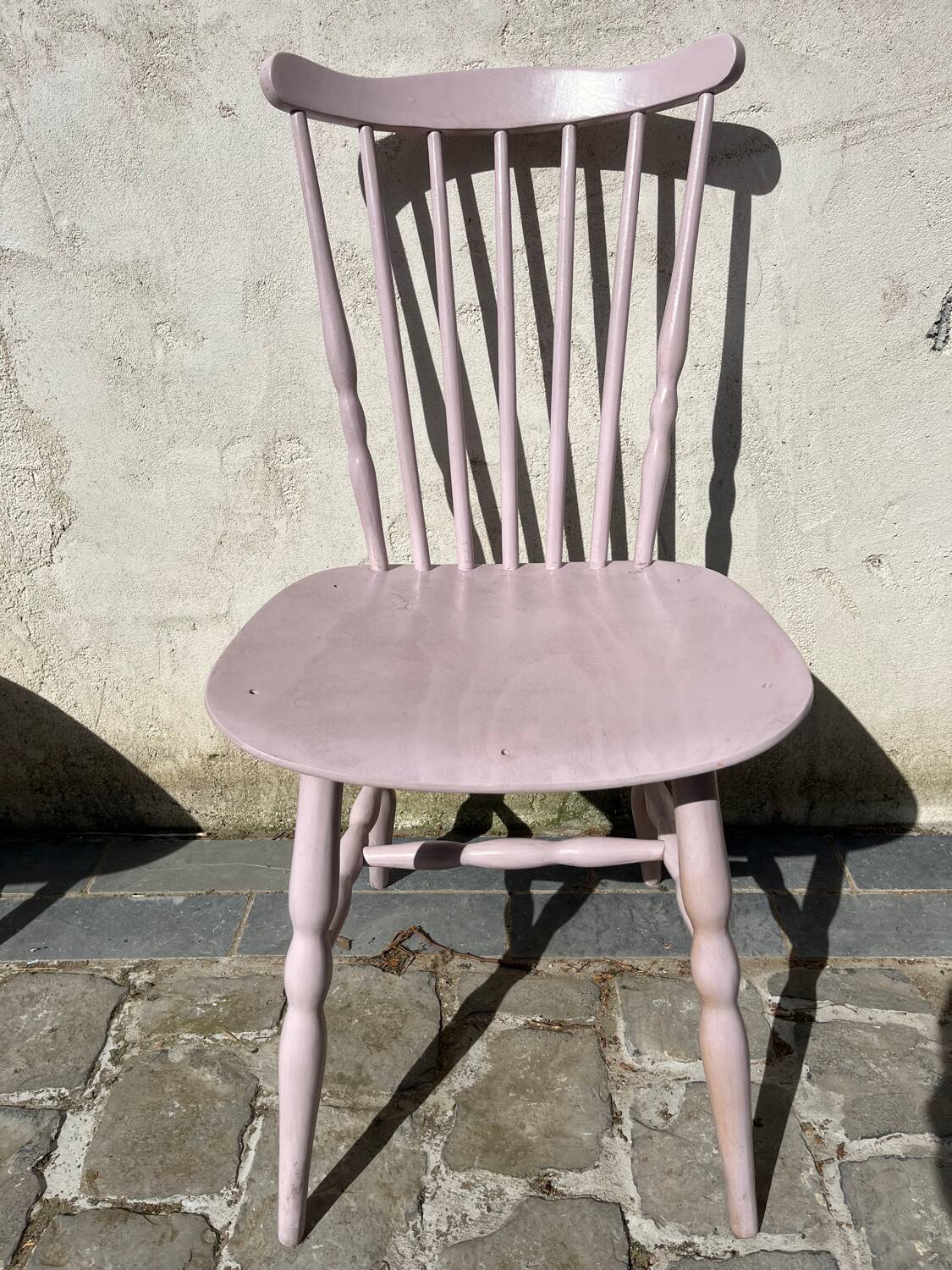 Baumann chair pale pink