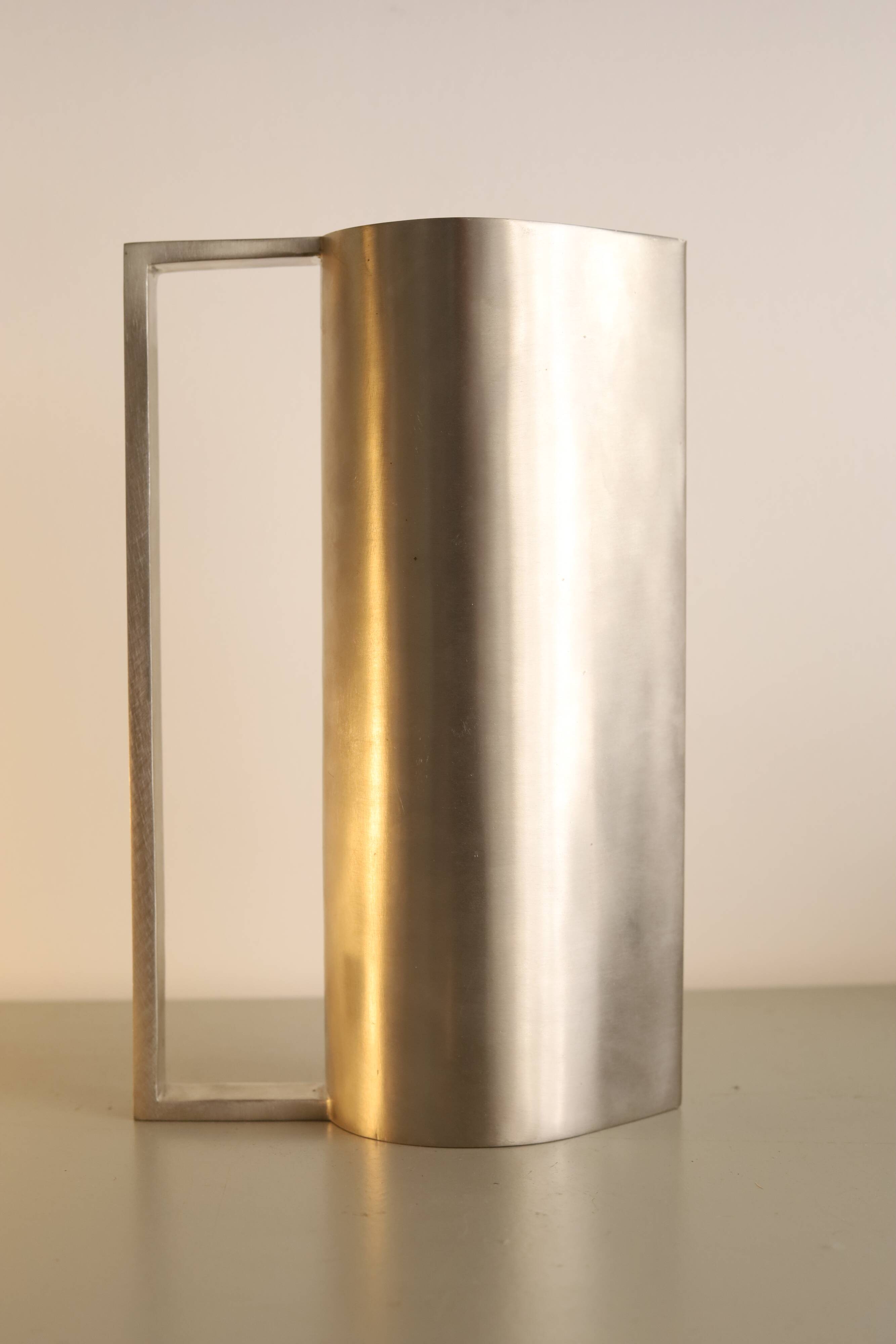 Corona decanter in solid galvanized brass by Georgio ARMANI
