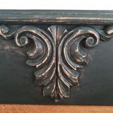 Black pediment