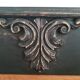 Black pediment
