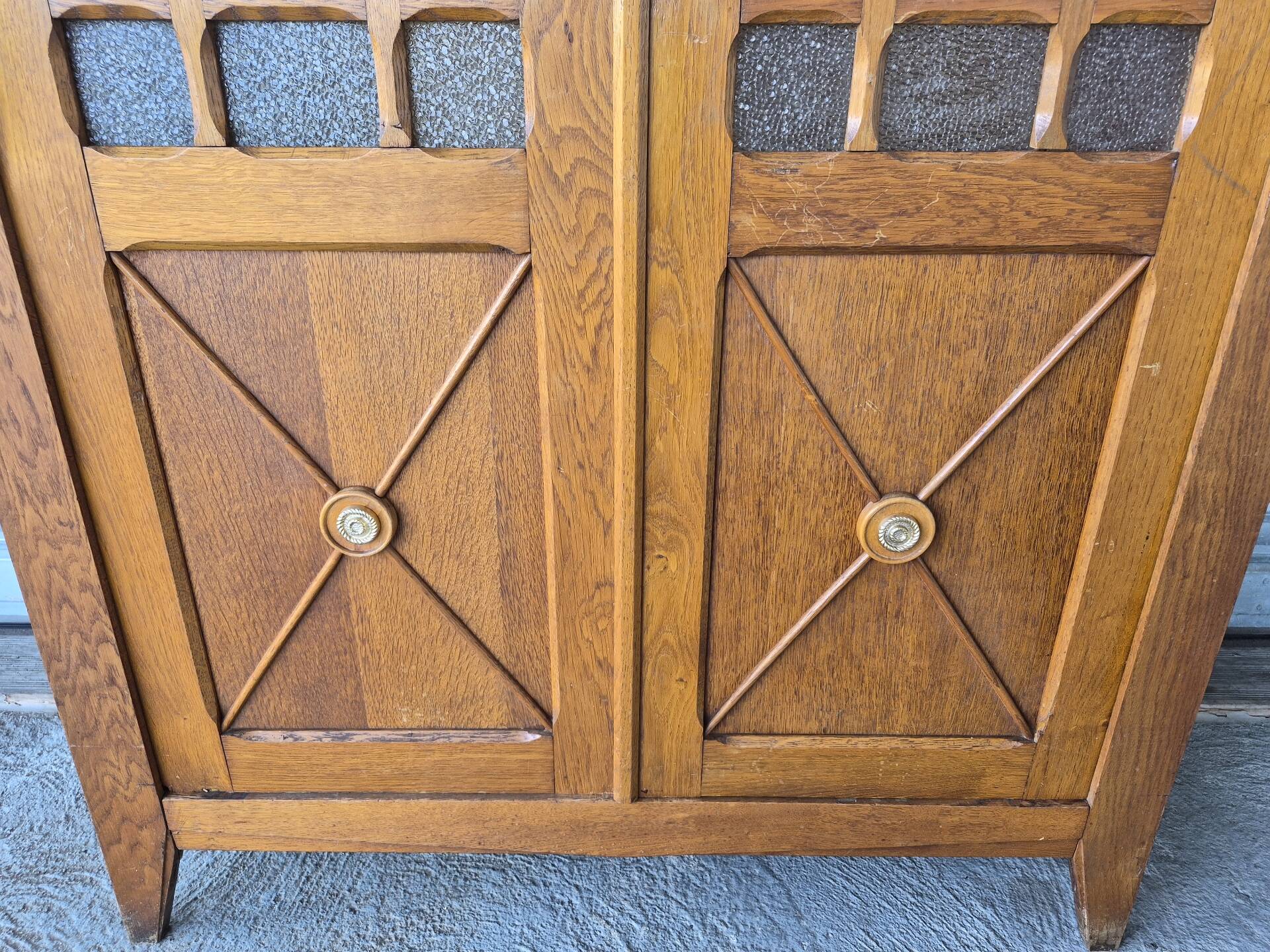 Art Deco wardrobe / bookshelf