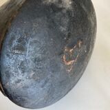 Pot cover vase face 1900 patina of origin