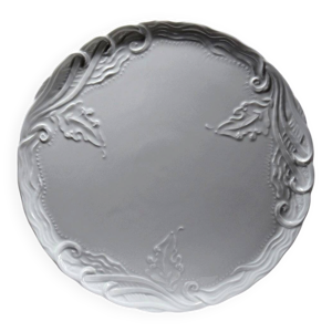 plat à tarte vintage - porcelaine limoges