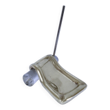 Bronze glass pen holder sculptural design