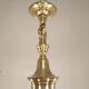 Art Deco bronze chandelier circa 1930