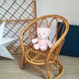 Fauteuil enfant en rotin