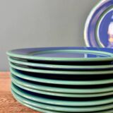 Set of 10 Gallo Design Villeroy & Boch flat plates